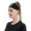 KOSPOGO Cute Little Dinosaur Headband for Men Women Breathable Sports Headbands Fitness Running Basketball Yoga Wicking Hair Bands view 4