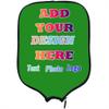 TUSANEII Customized Padded Pickleballs Protection Custom Pickleballs Paddles Cover, Personalized Paddle Covers Sleeves Fits Most Rackets, 8.5 x 11.5 inch, ForestGreen view 1