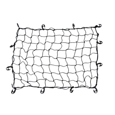 FAVOMOTO 1pc Car Roof Luggage Net Durable Black Safety Net for Car Roof Rack Elastic Storage for Suvs Trucks and Pickups Keeps and Organized