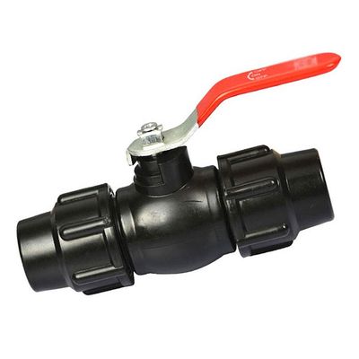 lever ball valves,ball valve,1pcs 20/25/32/40/50/63mm Plastic Water Pipe Steel Handle Quick Valve Connector,PE Tube Ball Valves Accessories (Color:Blue,Size:20mm) (Color : Blu, Size (Colo ( Color : 32