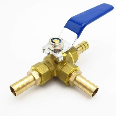 lever ball valves,ball valve,1pcs 4 6 8 10 12 14 16 19mm Hose Barb Full Port L-Port Three Way Connector,Pipeline Control Switch for Water Oil Air Gas (Color:Hose Barb,Size:14mm OD) (Color ( Color : 4m