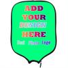 TUSANEII Customized Padded Pickleballs Protection Custom Pickleballs Paddles Cover, Personalized Paddle Covers Sleeves Fits Most Rackets, 8.5 x 11.5 inch, SpringGreen view 1