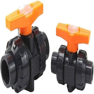 lever ball valves,ball valve,1pcs 20 25 32 40 50mm PVC Ball Valve Union Valve,Plastic Double Rotating Ball Valve Pipe Connector Plumbing Hose Fittings Slip Shut Valve (Size:Inner 40mm) (Si ( Color : I