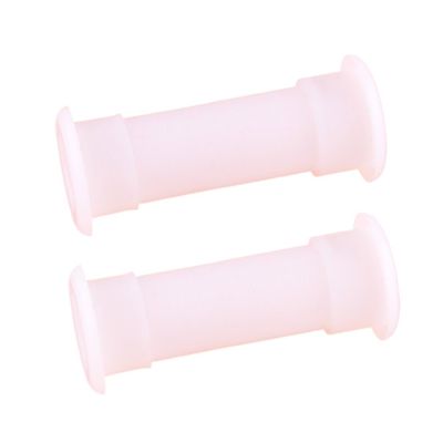 2Pcs White Plastic Drain Tube Thru-Hull Fitting Fit For Boat Marine Motorwell Live-well Bai-twell