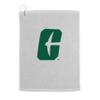 Sport Your Gear UNC Charlotte 49ers Prime Logo Golf Bag Towel with Grommet White view 1