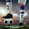 MediCaptain MiniGuards - Mini Shin Guards for Soccer Players - Tiny Shin Pads for Men, Women, Teens - Miniature Shin Guards 3.9 x 2.4 inch - Perfect for High Level Soccer Athletes (Black) view 3