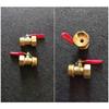 lever ball valves,ball valve,Mini Brass Shut Off Ball Valve,1/8" 1/4'' 3/8'' 1/2'' Female to Male Threaded Air Water Oil Flow Control Plumbing Fitting,1pcs (Size:1/2") (Size : 1/2") (Size ( Color : 1/ view 4
