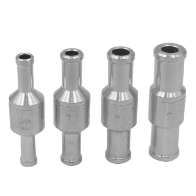 lever ball valves,ball valve,Pipe Valve One Way 6/8/10/12mm 4 Size Valves Aluminium Alloy Fuel Non Check Valve One Way Fit Carburettor Grit Flap Disc (Size : 8mm) ( Color : Parent , Size : Onecolor )
