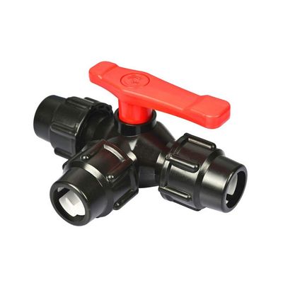 lever ball valves,ball valve,1pc 3-Way Fast Connection Pipe Valve,Plastic T-Type Valve Internal Diameter 20/25/ 32/40/ 50/ 63mm Ball Valve with Manual(Color:Blue,Size:40mm) (Color : Blu ( ( Color : 63