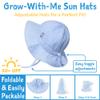 JAN & JUL Toddler Beach Sun-Hat for Baby Boys, 50+ UPF (M: 6-24 Months, Fish Friends) view 2