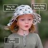 JAN & JUL Toddler Beach Sun-Hat for Baby Boys, 50+ UPF (M: 6-24 Months, Fish Friends) view 3
