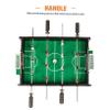 2 Pieces Foosball Pole Football Machine Part Telescopic Foosball Rods Foosball Accessories Children's Football Desk Handlebar Metal Bar Table Child view 3