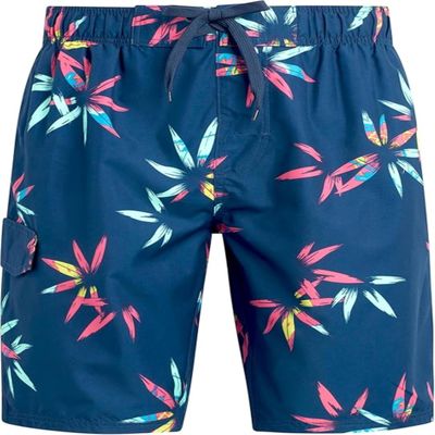 Kanu Surf Mens, Wade Mens Swim Trunks Quick-Dry Swim Shorts Men, 5.5  9 Inch Inseam (Regular & Extended Sizes), Reef Navy, X-Large
