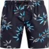Kanu Surf Mens, Wade Mens Swim Trunks Quick-Dry Swim Shorts Men, 5.5  9 Inch Inseam (Regular & Extended Sizes), Reef Black, 2X view 1