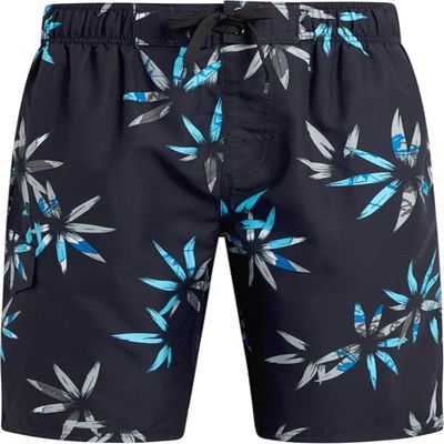 Kanu Surf Mens, Wade Mens Swim Trunks Quick-Dry Swim Shorts Men, 5.5  9 Inch Inseam (Regular & Extended Sizes), Reef Black, X-Large