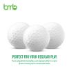 BMB GOLF Used & Recycled (Store Brand Mix 96 Pack 4.0-5.0) Long Distance Bulk White Supplies & Accessories Gift for Golfers (Men & Women) view 2