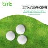 BMB GOLF Used & Recycled (Store Brand Mix 96 Pack 4.0-5.0) Long Distance Bulk White Supplies & Accessories Gift for Golfers (Men & Women) view 3