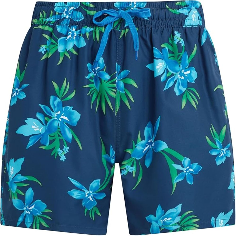 Kanu Surf Mens, Wade Mens Swim Trunks Quick-Dry Swim Shorts Men, 5.5  9 Inch Inseam (Regular & Extended Sizes), Oasis Navy, XX-Large