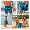 Kanu Surf Mens, Wade Mens Swim Trunks Quick-Dry Swim Shorts Men, 5.5  9 Inch Inseam (Regular & Extended Sizes), Oasis Navy, XX-Large view 2