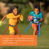 Flag Football Set, 42 Football Flags Belts with 14Player Adjustable Flag for Kids14 Player view 3
