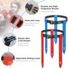 Flag Football Set, 42 Football Flags Belts with 14Player Adjustable Flag for Kids14 Player view 4