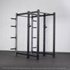 Titan Fitness X-3 Series 90" Silver Bolt-Down Power Rack Extension Kit, 24" Depth, 1000 LB Capacity, 1.25" Pull Up Bar, Weight Plate Holders, Weightlifting and Strength Training view 3