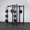 Titan Fitness X-3 Series 90" Silver Bolt-Down Power Rack Extension Kit, 36" Depth, 1000 LB Capacity, 1.25" Pull Up Bar, Weight Plate Holders, Weightlifting and Strength Training view 3