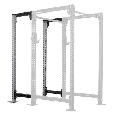 Titan Fitness Titan Series 90" Bolt-Down Silver 24" Power Rack Extension Kit, Rackable 2000 LB Capacity, Weightlifting and Strength Training