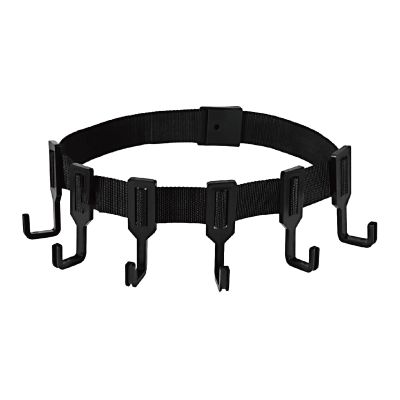 BANYUP Treestand Strap Hangers with Metal Hooks Hunting Gear Hanger Thick Strap Bow Hanger Multi-Hook Accessory Holder Portable Thick Strap Bow Hanger Outdoor Gear Holder Hiking Gear Holder