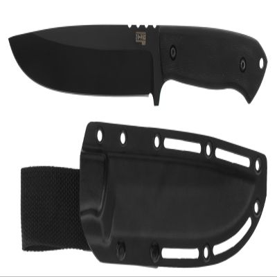 ZA-PAS Knife EXPENDABLE - NMV Cerakote G10 Kydex MADE IN POLAND (Black G10 Handle)