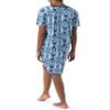 Wrangler Women's Short Sleeve V-Neck Sleepshirt, Textured Geo, Medium view 2