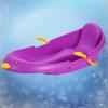 Children's Snowboard Sledge, Adult Sledge with Backrest, Thickened Wear-Resistant Sledge, Winter Snow Sleds view 1