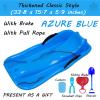 Two-Person Sledges, Children's Sledges, Thickened Plastic Sledges, Sledges with Backrests and Pull Ropes view 2