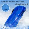 Two-Person Sledges, Children's Sledges, Thickened Plastic Sledges, Sledges with Backrests and Pull Ropes view 3