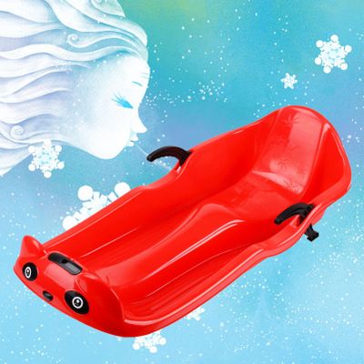 TUOYIBO Double Handle Children'S Sled, Anti-Freeze and Wear-Resistant Sled, Double Thickened Sled, Sled with Pull Rope