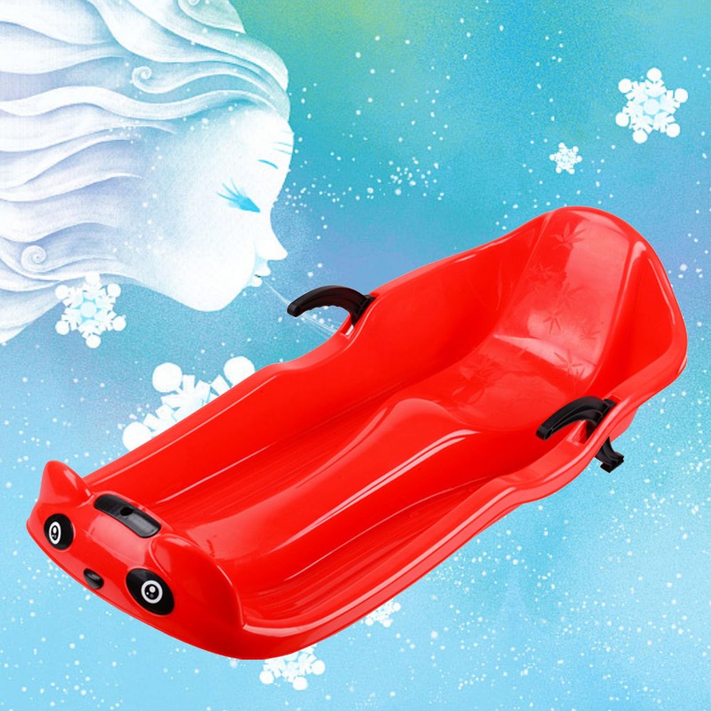 TUOYIBO Double Handle Children'S Sled, Anti-Freeze and Wear-Resistant Sled, Double Thickened Sled, Sled with Pull Rope