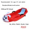 Sleds for Kids, Kids Sleds for Snow with 2 Handles and Pull Ropes, Thickened Sled, Plastic Snow Sled view 2