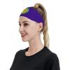 KOSPOGO Flag of The Choctaw Nation Headband for Men Women Breathable Sports Headbands Fitness Running Basketball Yoga Wicking Hair Bands view 4