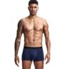 JOCKMAIL Mens Boxer Shorts Modal Soft Mens Underwear with Dual Pouch Trunks and Fly Micro-Separate Pouches (XX-Large,449Navy) view 3