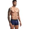 JOCKMAIL Mens Boxer Shorts Modal Soft Mens Underwear with Dual Pouch Trunks and Fly Micro-Separate Pouches (XX-Large,449Navy) view 4