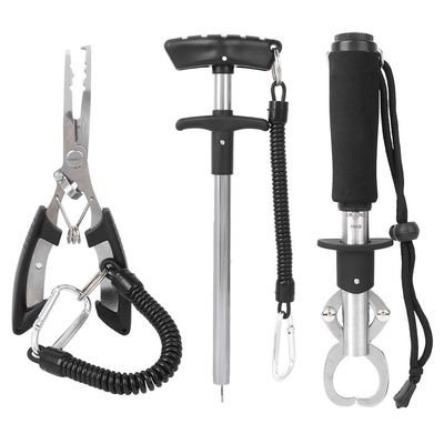Xcello Stainless Steel Fishing Tool Set Plier, Gripper, and Hook Remover for Sea Boat Fishing