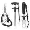 Xcello Stainless Steel Fishing Tool Set Plier, Gripper, and Hook Remover for Sea Boat Fishing view 1