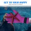 AUAUY Water Gloves, 3mm Neoprene Five Finger Warm Wetsuit Gloves, Flexible Anti Slip Surfing Glove with Adjustable Wrist Strap for Scuba Diving Snorkeling Surfing Paddling Kayaking Swimming view 4