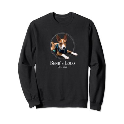 Benji's Lolo Shirt - Basenji tagalog dog Sweatshirt