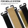 3PCS Tactical Patches Molle AttachmentMolle AdapterPatches Display Tactical Molle Strips for BadgesTactical Molle Strips Molle Hook Loop Panel for Badges Backpacks (3pcs Black) view 4