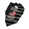Trump is My President Dog Bandana Adjustable Triangle Pet Scarf Premium Quality Bandanas for Dogs and Cats view 3