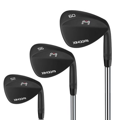 XINGGM Forged Golf Wedge Set for Men or Individual 48/50/52/54/56/58/60/68/70/72 Degree RH Gap Wedge Sand Wedge Easily Escape from Bunker,Milled Face for More Spin