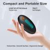 Hand Warmers Rechargeable 2 Pack,2023 Upgraded Electric Hot Hands Hand Warmers,Portable Heater for Camping Hunting Golf Rechargeable,USB Heated Hand Warmer Great Gift for Men Women Kids(Black) view 2