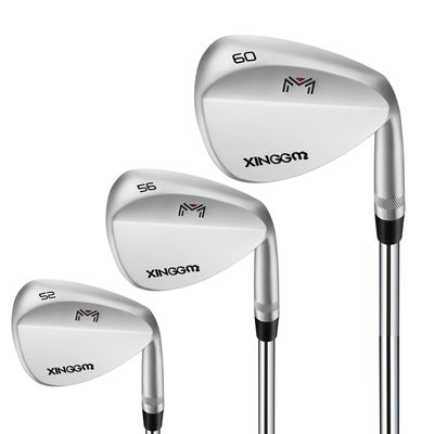 XINGGM Forged Golf Wedge Set for Men or Individual 48/50/52/54/56/58/60/68/70/72 Degree RH Gap Wedge Sand Wedge Easily Escape from Bunker,Milled Face for More Spin