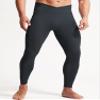 CADMUS Mens Workout Pants Compression Leggings Athletic Pants Muscle Baselayer, Black, Black, 1124, 2XL view 2